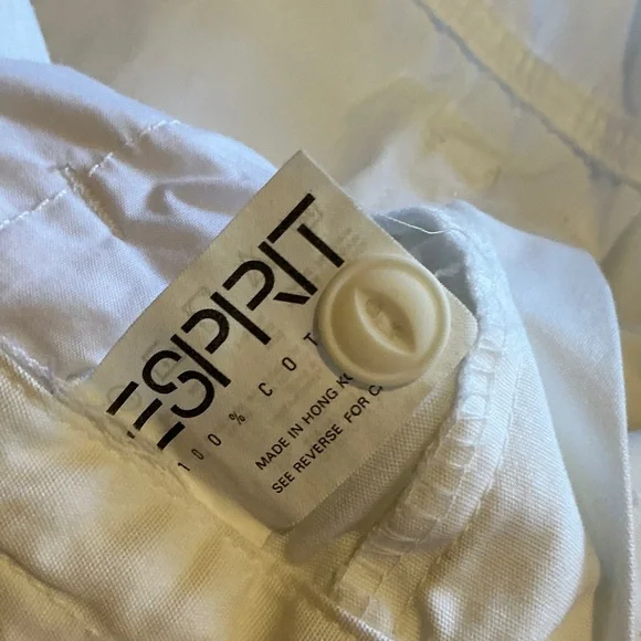 Vintage Esprit Sport White Pants NWT - Picture 9 of 9
